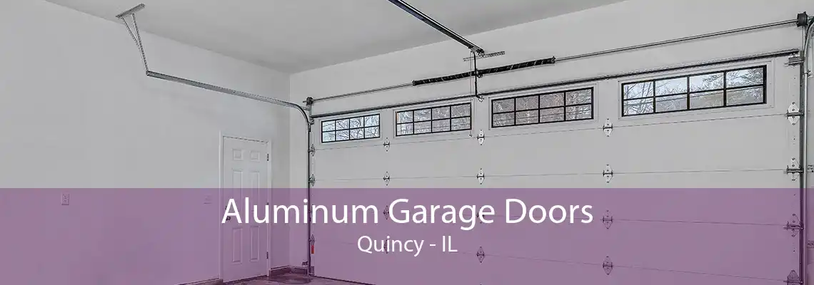 Aluminum Garage Doors Quincy - IL