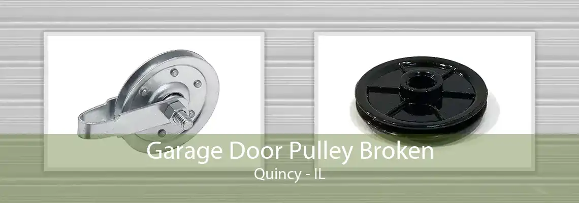 Garage Door Pulley Broken Quincy - IL