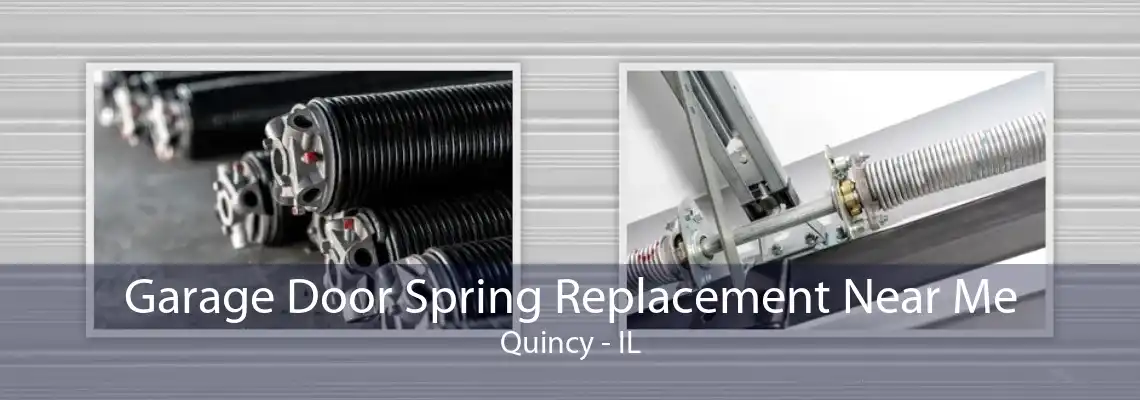 Garage Door Spring Replacement Near Me Quincy - IL