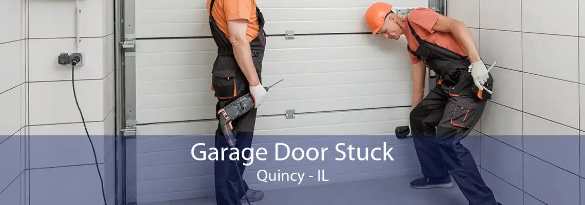 Garage Door Stuck Quincy - IL