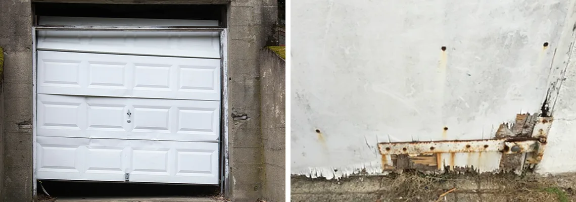 Rotten Commercial Garage Door Repair in Quincy, IL