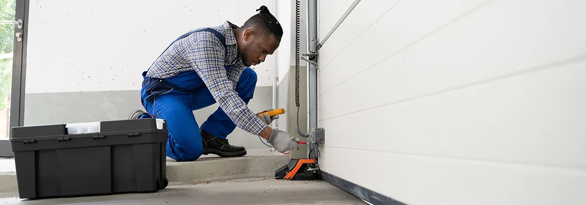 Garage Door Track Repair in Quincy, IL