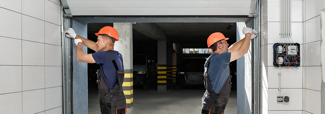 Wooden Garage Door Frame Repair in Quincy, Illinois